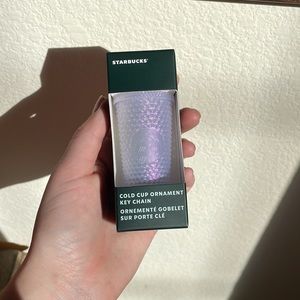 Starbucks ornament keychain